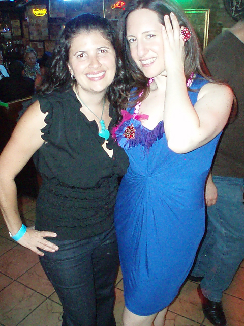 Elaine at the after party