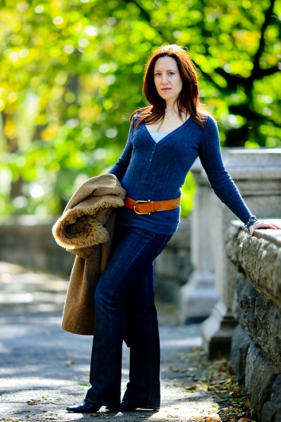 Elaine standing